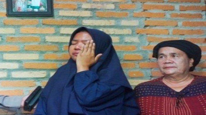 SOSOK Erna Sari, Tangisnya Pecah Suami Tewas Tertembak Anggota DPRD Lampung Tengah, Anak Masih Kecil