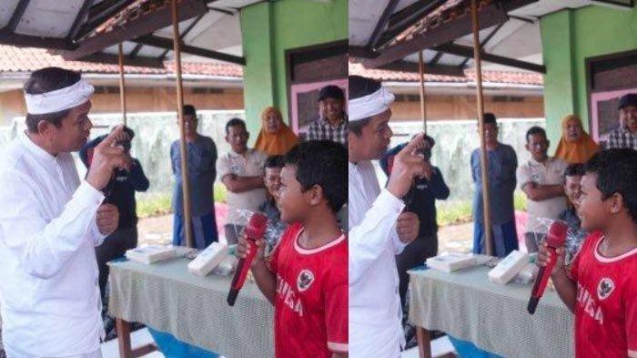 SOSOK Febri, Bocah SD Girang Dapat 3 Domba dari Dedi Mulyadi, Curhat Ibu Minggat, Ayah Cuma Pemulung