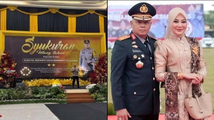 POLRI Tanggapi Tanggapi Gaya Hedon Kapolda Kalsel Irjen Rosyanto Yudha, Pesta  Mewah dan Pesawat Jet