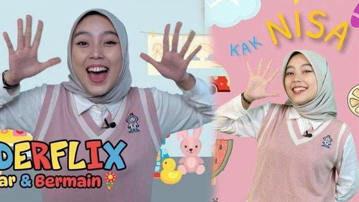 SOSOK Nisa Host Kinderflix, Edukasi Balita di YouTube Malah Terima Banyak Komentar Pelecehan
