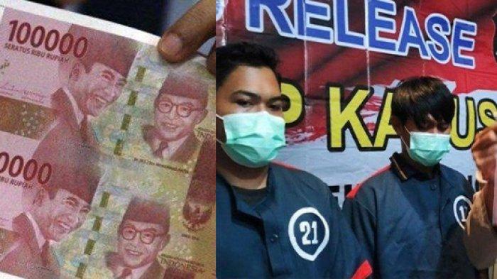 SOSOK Rangga Pedagang Ayam Nyambi Pembuat Uang Palsu, Sudah Cetak Rp222 juta Belajar via YouTube