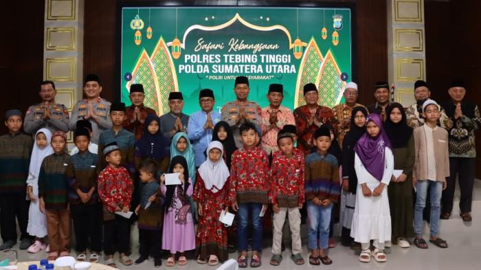 Doa Polri untuk Negeri, Polres Tebingtinggi Rangkul Semua Elemen Masyarakat Jaga Keamanan
