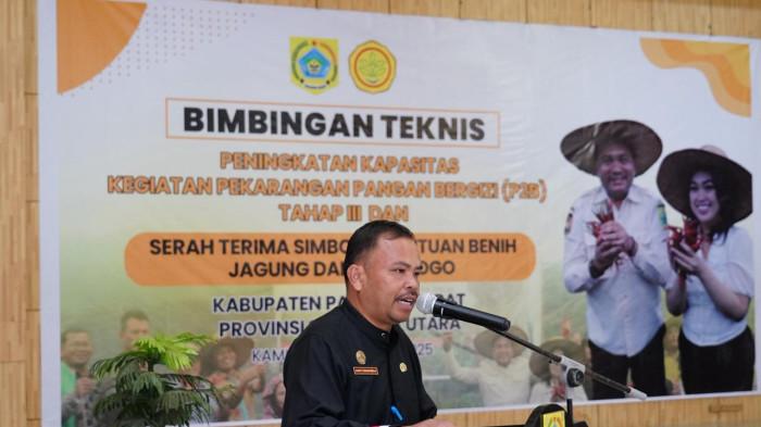 Sahat di bimtek pertanian