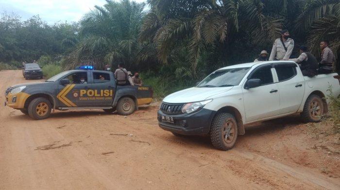 Sat Samapta Polres Padang Lawas Pengamanan di Areal PT SSL