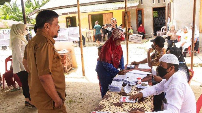 Sekda Deliserdang Tinjau Pelaksanaan Pemilihan Kepala Desa di Sejumlah Kecamatan