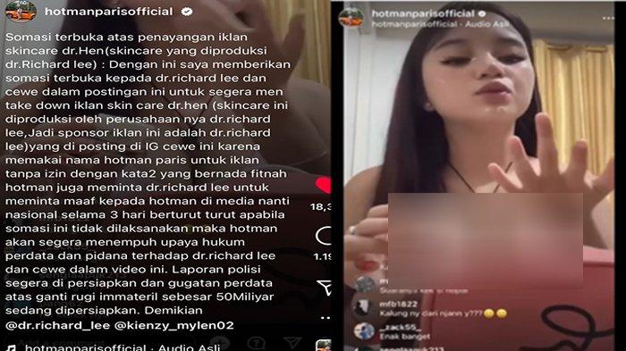 Selebgram Seksi Ini Hina Hotman Paris Kecil & Sasimo,Langsung Disomasi, Nama dr Richard Lee Terseret