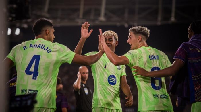 Selebrasi gavi yamal