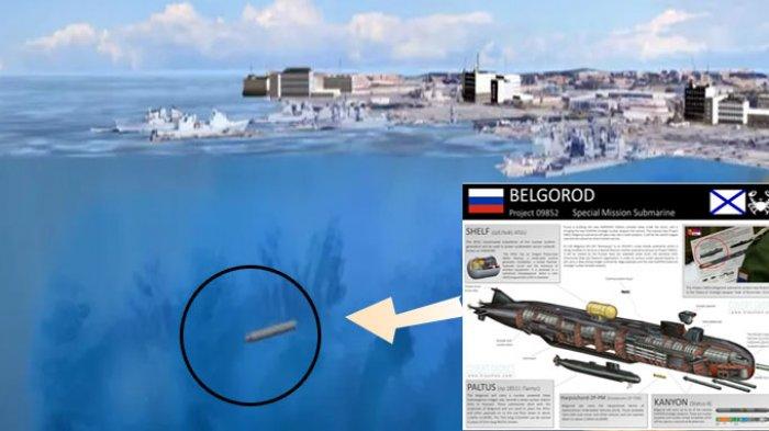 DERETAN Rudal Nuklir Rusia Bisa Bikin Kiamat, Penampakan di Dasar Laut Ini yang Paling Dhahsyat