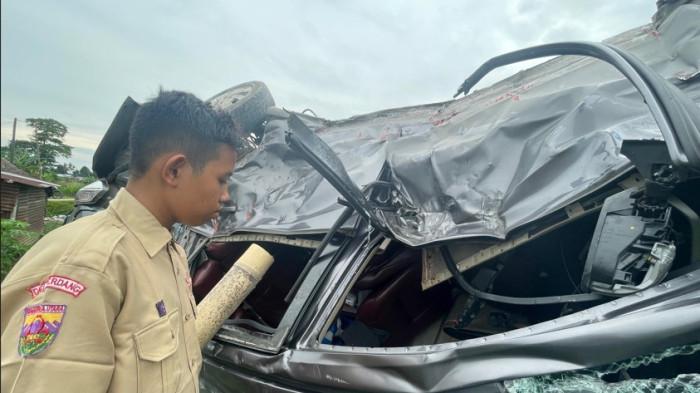 Kronologis Mobil Honda Mobilio Tertabrak Kereta Api di Deli Serdang, 1 Tewas 2 Luka Luka