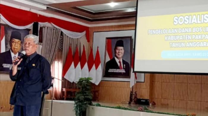 Sosialisasi Dana BOS Pakpak Bharat