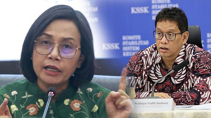 Sosok Purbaya Yudhi Sadewa (kanan) menggantikan Menkeu Sri Mulyani (Kolase Tribun Medan)