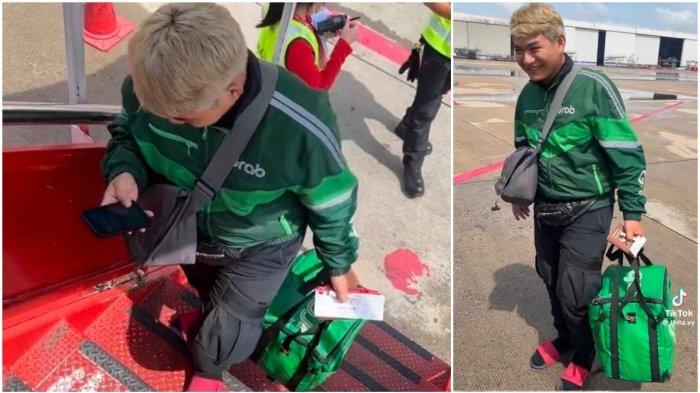 Viral Sosok Driver Ojol Antar Nasi Ayam ke Singapura, Tempuh Jarak 1800 Km demi Pesanan Pelanggan