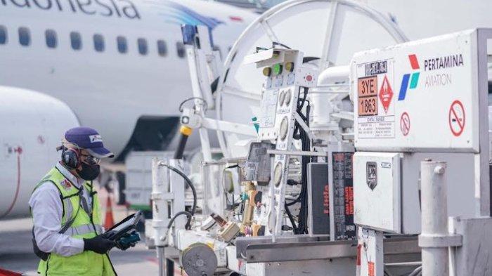 STOK AVTUR: PT Pertamina Patra Niaga Regional Sumatera Bagian Utara (Sumbagut) memastikan distribusi dan stok Avtur untuk mendukung penerbangan haji 2025 dalam kondisi aman di bandara embarkasi haji. Ketahanan stok Avtur di AFT (Aviation Fuel Terminal) embarkasi haji Sumbagut mencapai 63 hari.