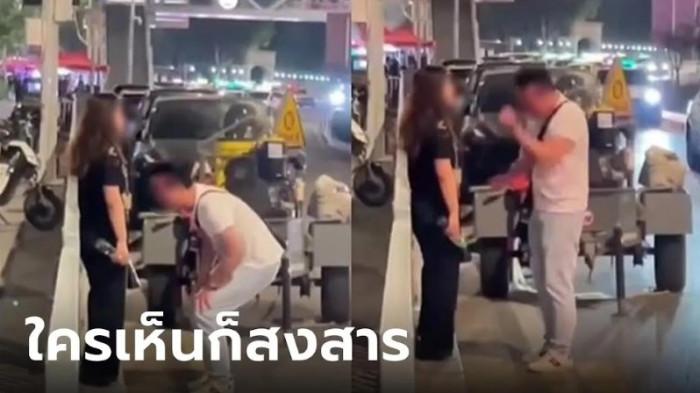 Suami Tangkap Basah Istri Selingkuh, Menangis dan Teriakkan Pertanyaan Menyakitkan di Tengah Jalan