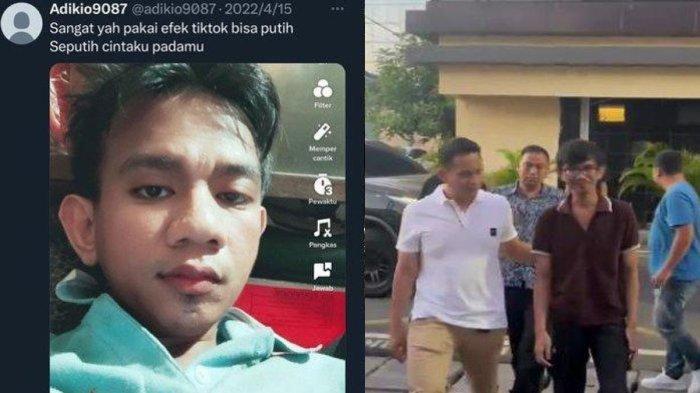 TAMPANG Adi Pradita, Teman SMP Peneror Nimas 10 Tahun, Kini Sudah Ditangkap, Kejiwaan akan Diperiksa
