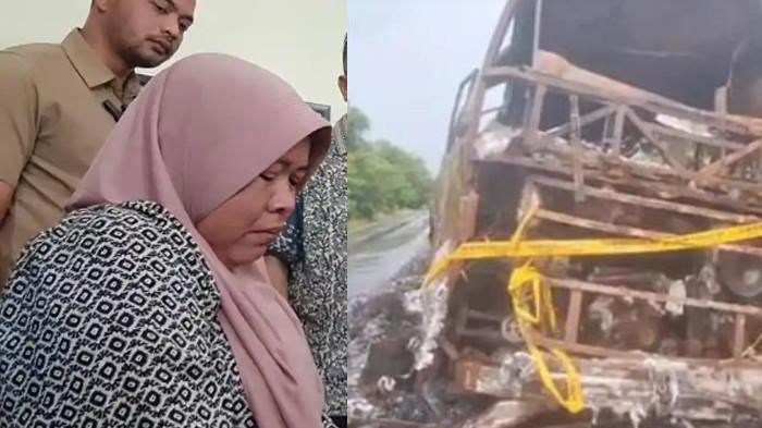 TANGIS Siti Istri Sopir Serep Bus ALS, tak Percaya Suami Tewas, Sedang Istirahat Saat Kecelakaan