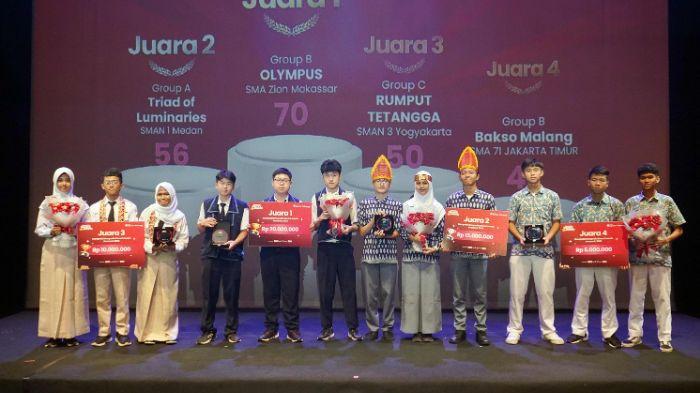 Telkomsel Umumkan Tim Sekolah Juara Ilmupedia BeraniJawab Season6, Partisipasi Tembus 38.200 Pelajar