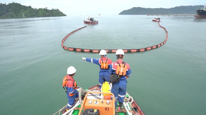 Pertamina Patra Niaga Regional Sumbagut gelar simulasi tanggap darurat di IT Teluk Kabung & Medan