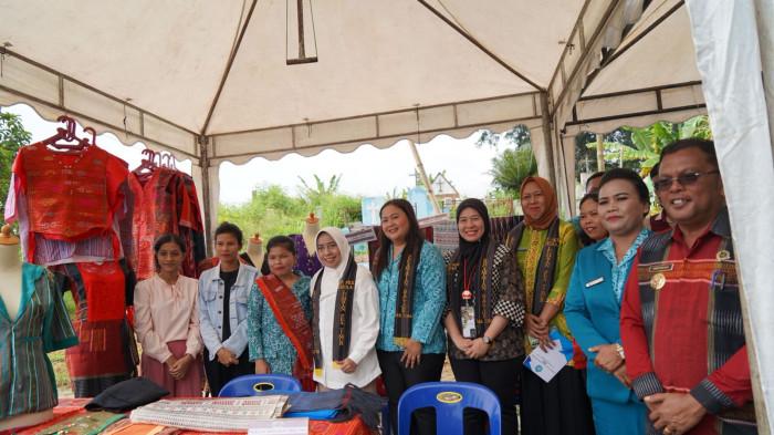 TP PKK Sumut Memonitor Desa Lumbanpea Timur