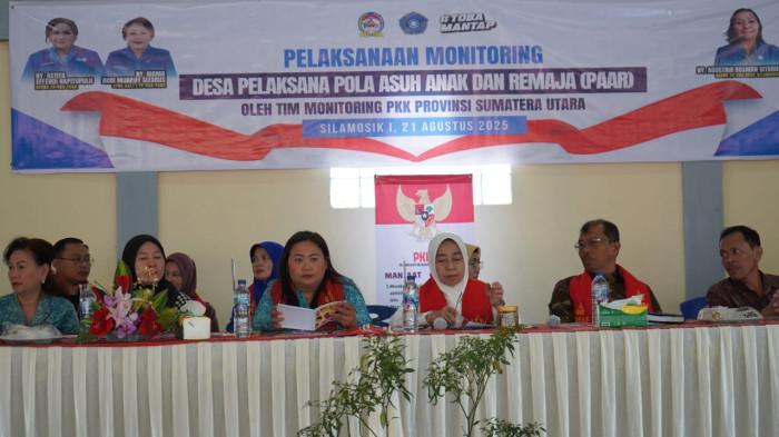 TP PKK Sumut Tinjau Desa dan Puskesmas di Kabupaten Toba untuk Lomba