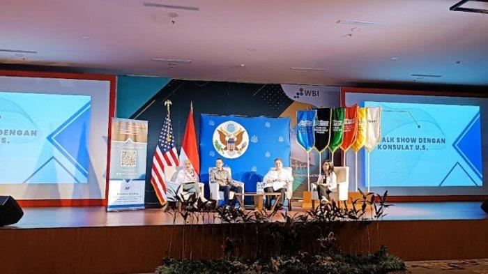 WBI Gelar Talk Show Bersama Konsulat US, Ajak Mahasiswa Tak Takut Bermimpi Jadi Diplomat