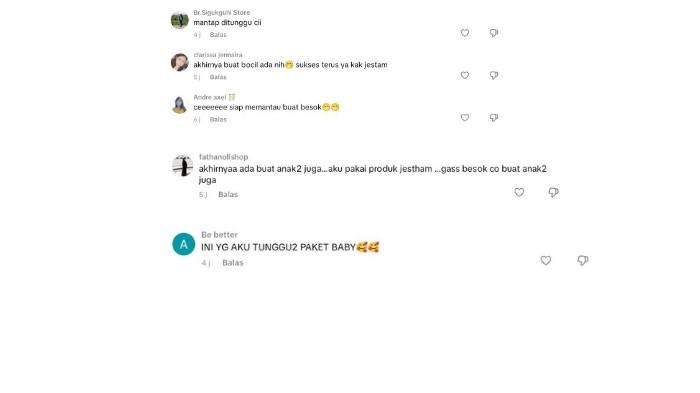 Tanggapan Antusias Pecinta JÈSTHAM
