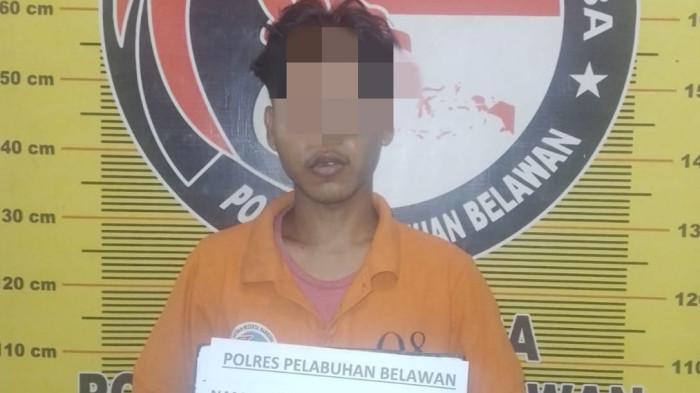 Sat Narkoba Polres Pelabuhan Belawan Tangkap Pengedar Narkoba di Kawasan Terjun