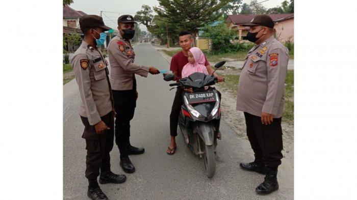 Polsek Tanjung Beringin Gencar Lakukan Ops Yustisi