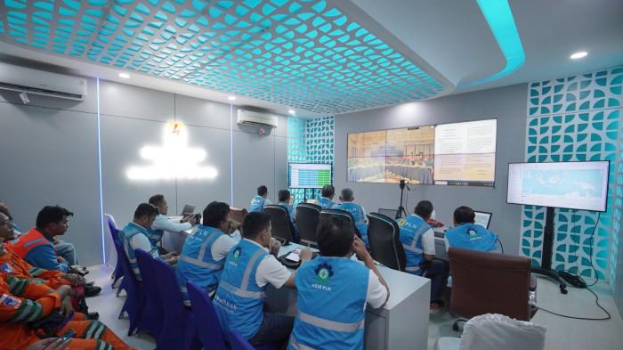 Tim Siaga PLN UID Sumut bersama Manajemen