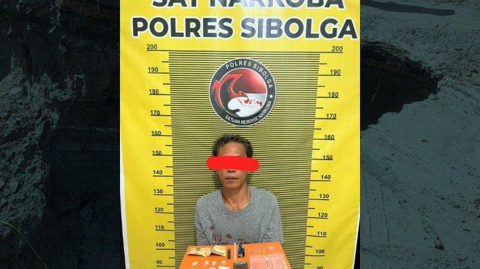 Tim Opsnal Satresnarkoba Polres Sibolga Amankan 10 Paket Sabu dari Buruh Harian Lepas