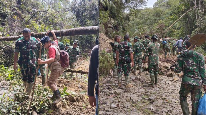 Tima penanggulangan longsor pakpak bhrat
