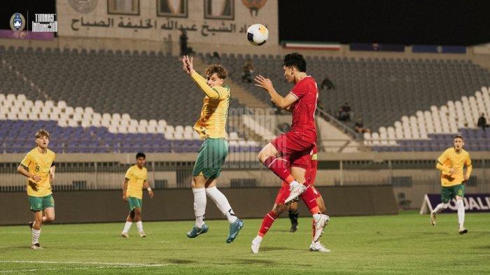 Timnas U-17 Indonesia Lolos Piala Asia 2025, Australia Tiba-tiba Malas Nyerang Berakhir Imbang