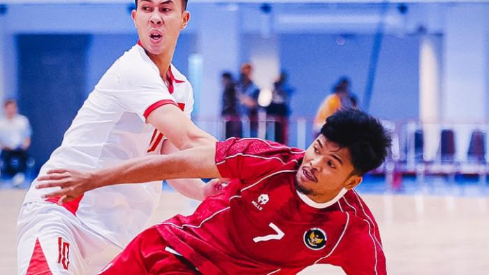 KALAH - Timnas Futsal Indonesia telan kekalahan perdana atas Vietnam di SEA Games 2025 dengan skor tipis 1-0.