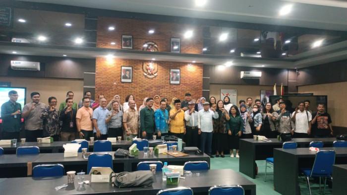 Badan Pengelola Toba Caldera UGGp menggelar Refleksi Akhir Tahun di Gedung Politeknik Pariwisata Medan, Kamis (18/12/2025).