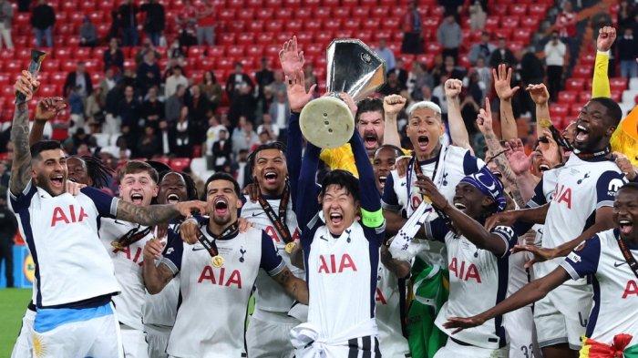 JUARA LIGA EROPA - Tottenham Hotspur berhasil juara Liga Eropa 2024-2025.Spurs akan bertemu PSG di Piala Super Eropa