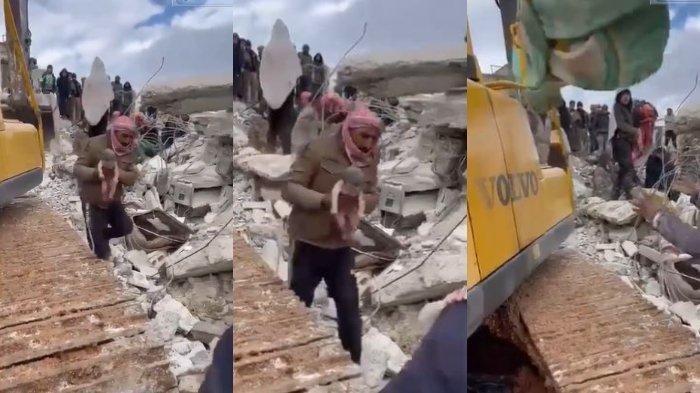 UPDATE Gempa Turki: Korban Tewas Capai 8.700 Orang, Bayi Baru Lahir Selamat di Reruntuhan
