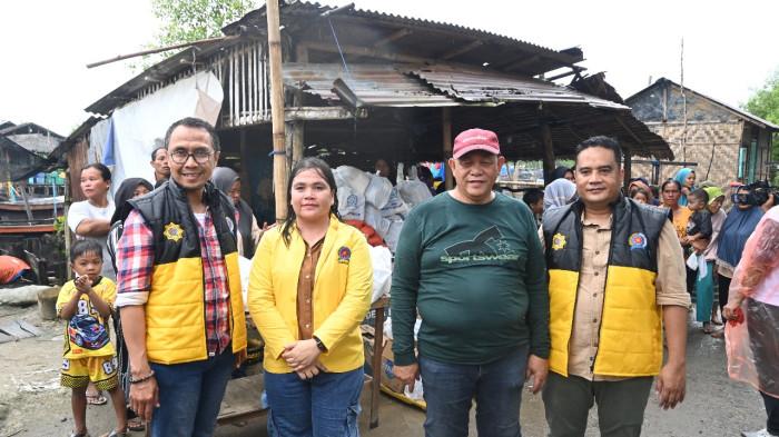 UNPAB di tunjuk sebagai Posko Tanggap Darurat Bencana, Dosen Adakan Pengabdian di Desa Paluh Baji