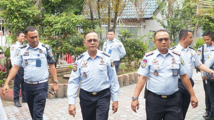 Cegah Gangguan Kamtib, Tim Kanwil Kemenkumham Sumut Sidak Lapas Tebing Tinggi