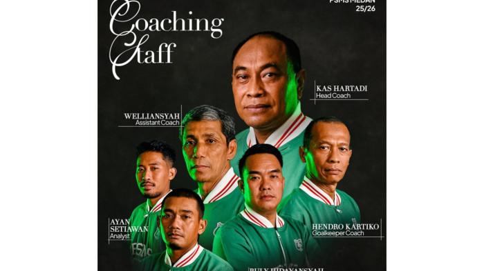 Daftar Susunan Pelatih PSMS Medan di Liga Championship 2025/2026
