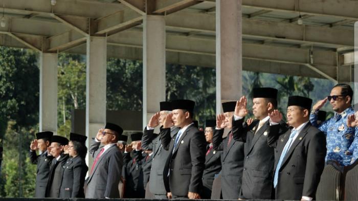 Upacara hari Otonomi daerah Pakpak 2026