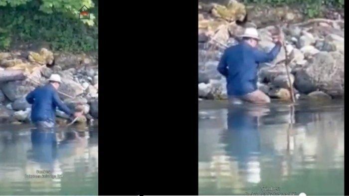 Viral Ridwan Kamil Sisir Sungai Aaree Cari Eril Pakai Kayu Seadanya Sebelum Pulang Ke Indonesia