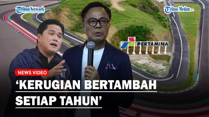 Utang proyek Sirkuit Mandalika dibongkar oleh Direktur Utama InJourney Dony Oskaria saat rapat bersama DPR RI.