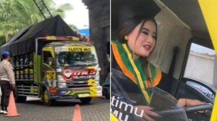 VIRAL Gadis Kemudikan Truk ke Acara Wisuda, Ternyata Ada Alasan Menyentuh Ini Untuk Ayah