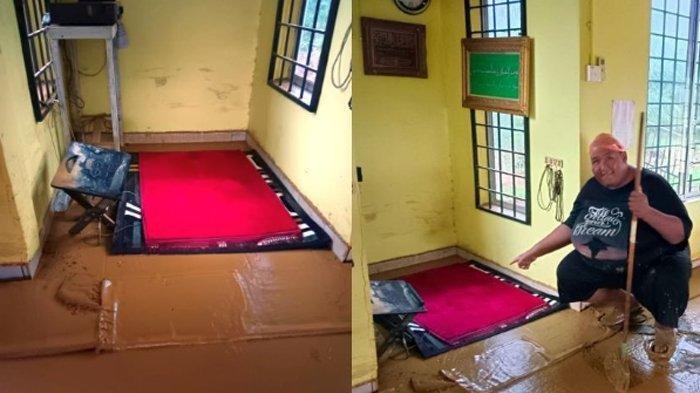 VIRAL Masjid Kena Banjir Besar tapi Tempat Imam Tetap Kering, Warga: Kekuasaan Allah SWT