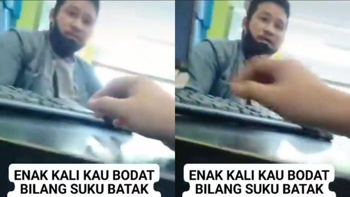VIRAL Video Seorang Pria Hina Suku Batak dengan Sebutan Binatang, Kini Diburu Warganet