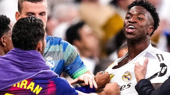 Kata-kata Cekcok Lamine Yamal dan Vinicius saat Adu Mulut di Akhir Laga Real Madrid Vs Barcelona