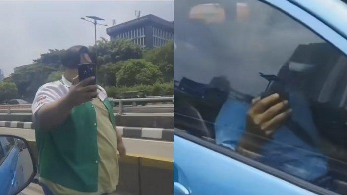Viral Driver Taksi Online Terlibat Keributan dengan Sopir Bluebird, Ngotot dan Saling Rekam