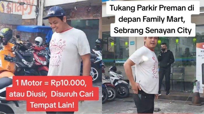 Viral Tukang Parkir Pasang Tarif Rp 10 ribu per Motor, Pengemudi Diusir bila Tak Mau Bayar