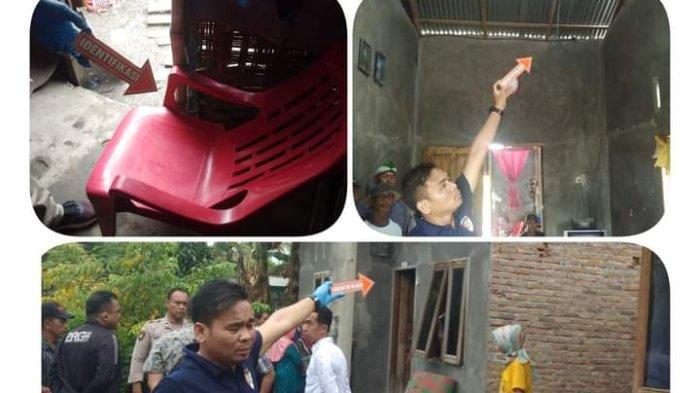 Upaya Paksa, Polres Sergai olah TKP Dugaan Bunuh Diri Pastikan Penyebab Kematian Wagianto