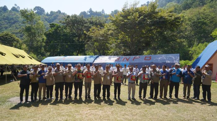 Wabup Toba Apresiasi Pelatihan Dasar TAGANA Unsur Rajawali